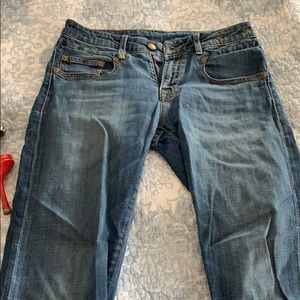 Worn Out Rag and Bone Boy Skinny Jeans